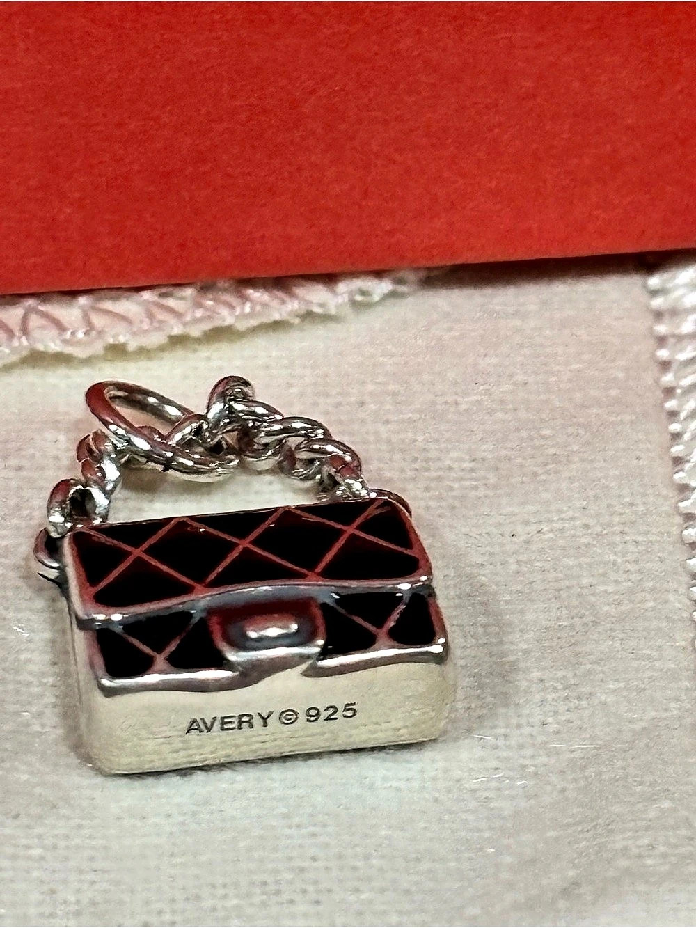 James Avery Limited Edition Black Fashion Purse Charm